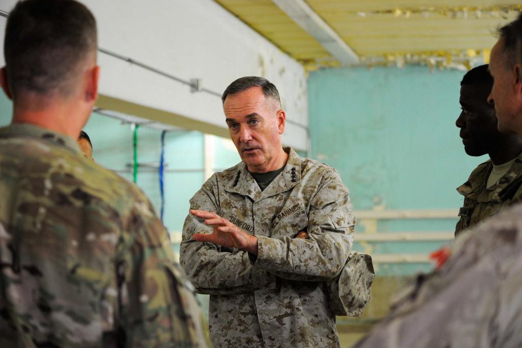 Gen. Dunford touring a facility in Kabul Base Cluster -Flickr